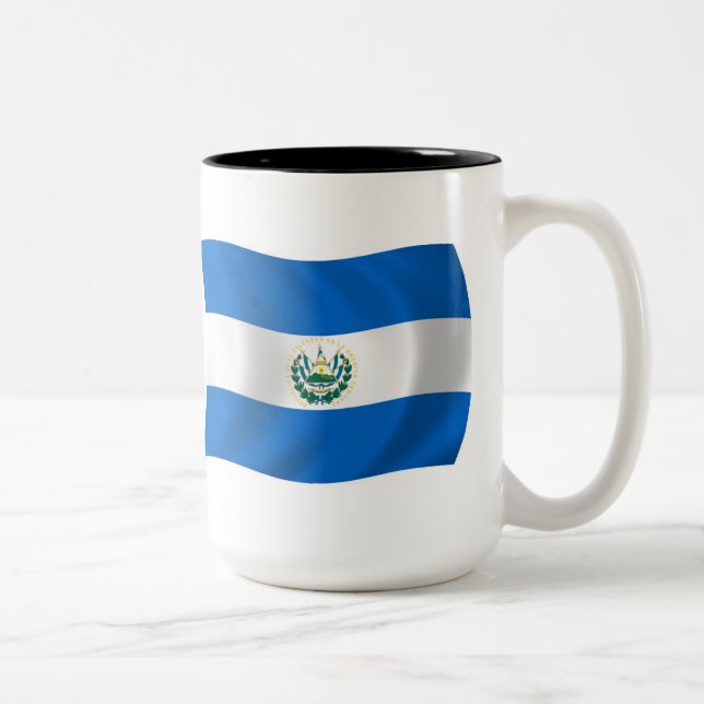 Mug Drapeau du Salvador (Droit)