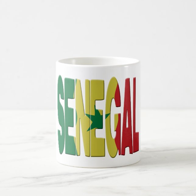 Mug Drapeau du Sénégal (Centre)