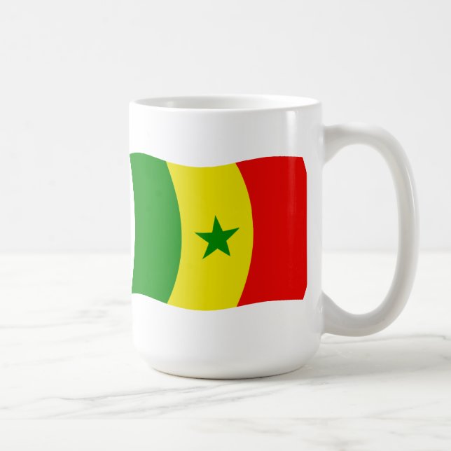 Mug Drapeau du Sénégal (Droite)