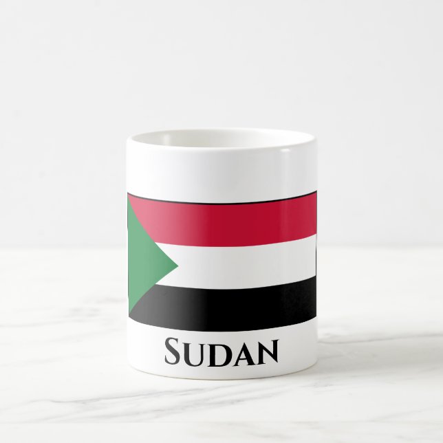 Mug Drapeau du Soudan (Centre)