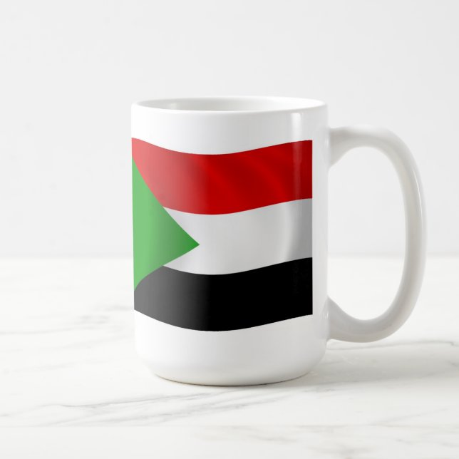 Mug Drapeau du Soudan (Droite)