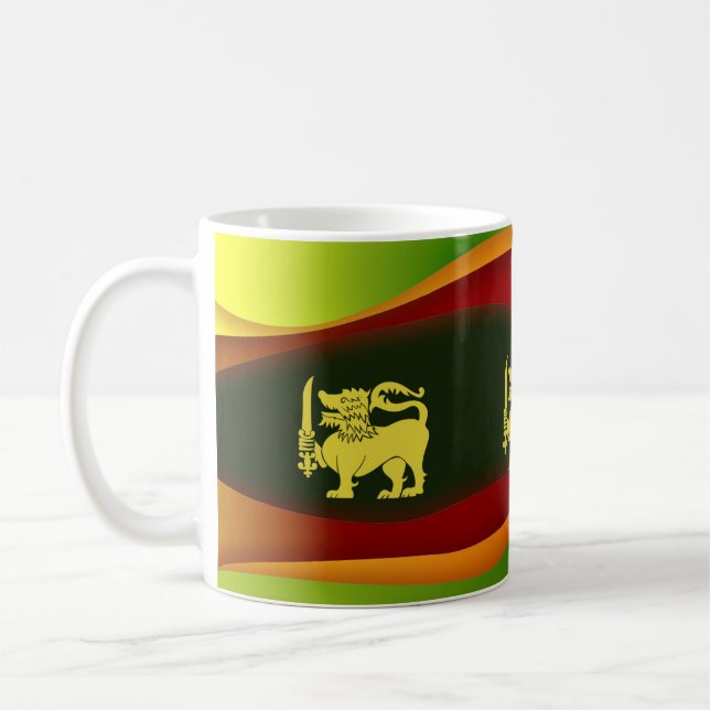 Mug Drapeau du Sri Lanka (Gauche)