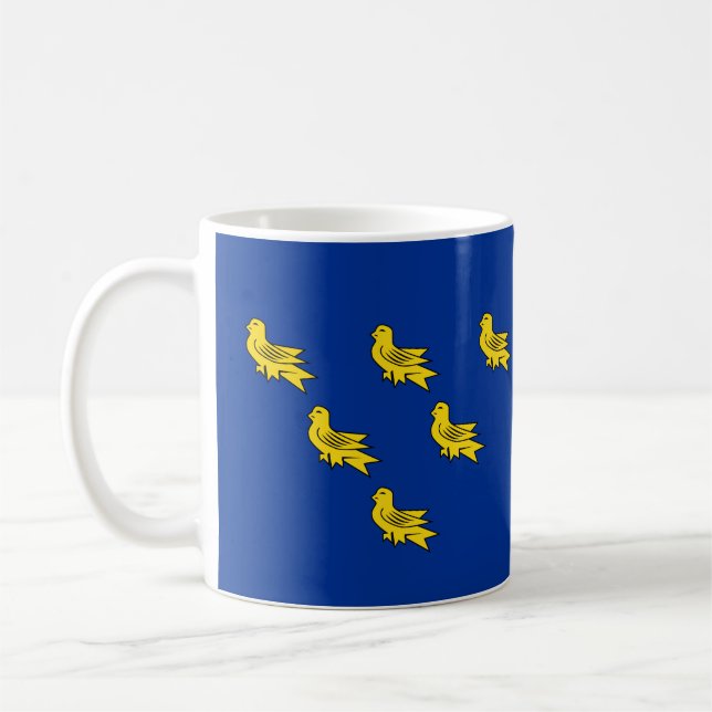 Mug Drapeau du Sussex (Gauche)