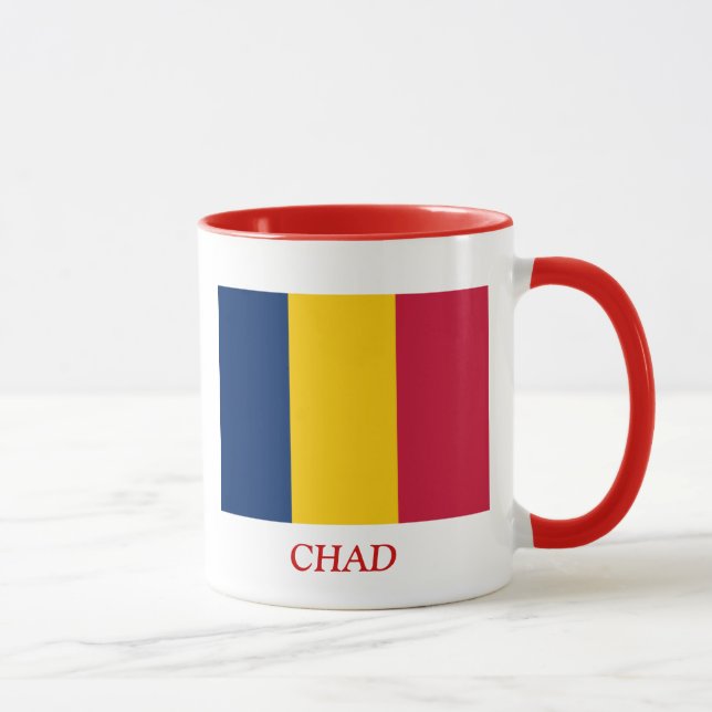 Mug Drapeau du Tchad (Droite)