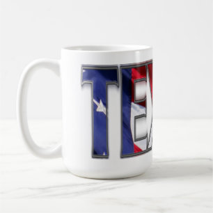 Mug Drapeau du Texas et des États-Unis patriotique coo