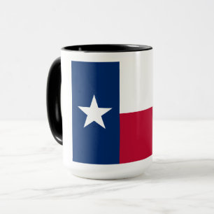 Mug Drapeau du Texas : Longhorns, l'État de l'étoile s