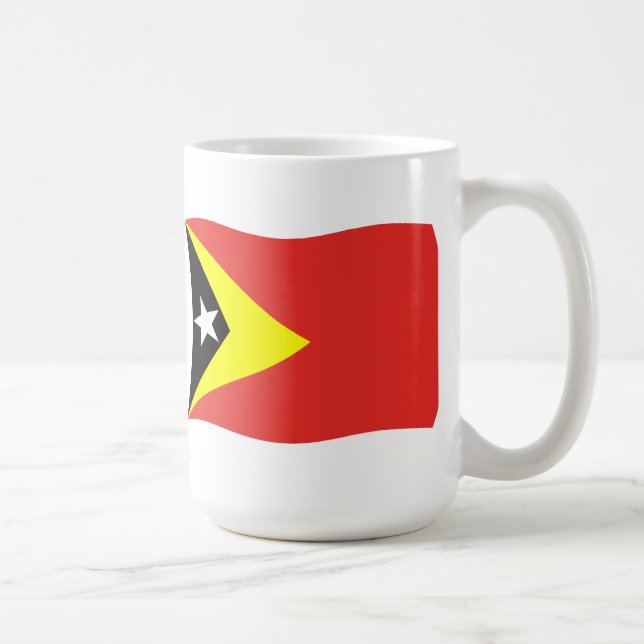 Mug Drapeau du Timor oriental (Droite)