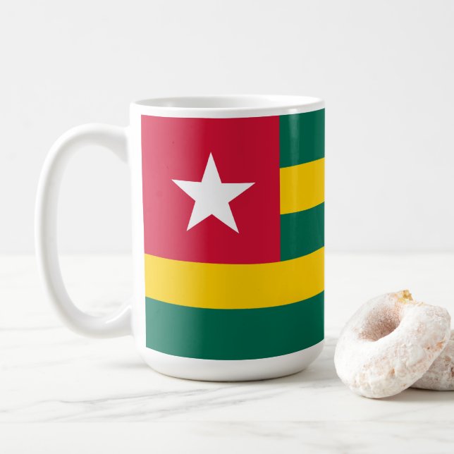 Mug Drapeau du Togo (Avec donut)