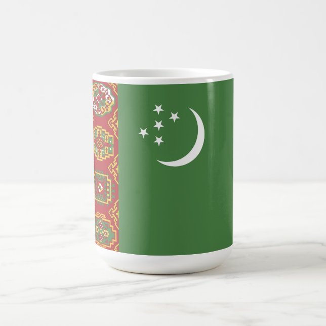 Mug Drapeau du Turkménistan (Centre)