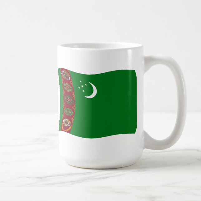 Mug Drapeau du Turkménistan (Droite)