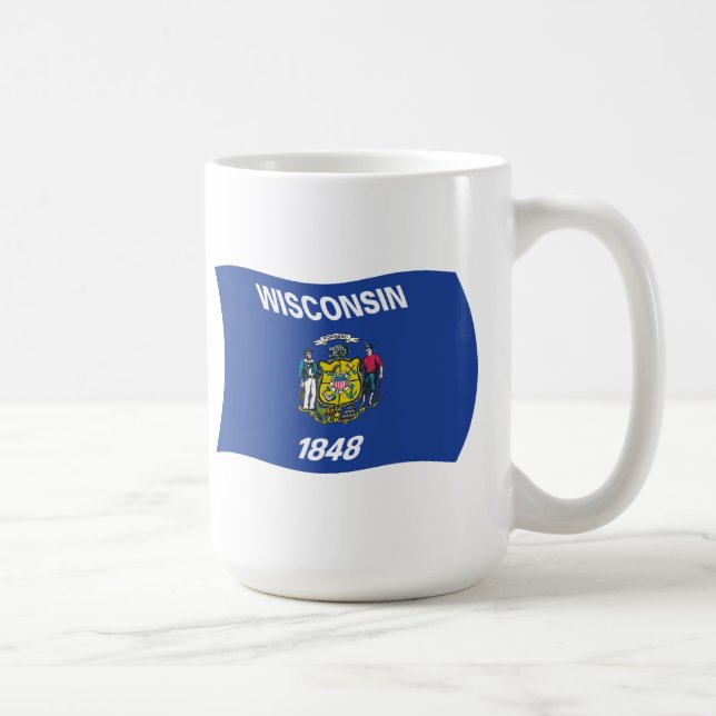 Mug Drapeau du Wisconsin (Droite)