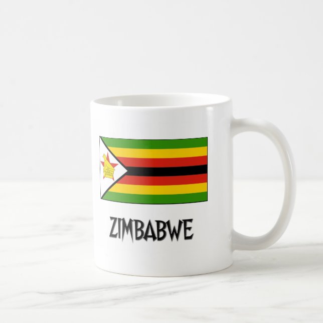 Mug Drapeau du Zimbabwe (Droite)
