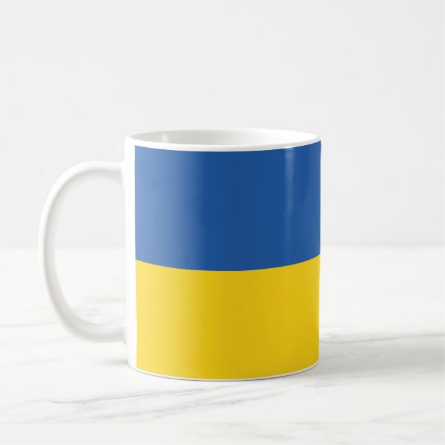 Mug Drapeau d'Ukraine (Gauche)