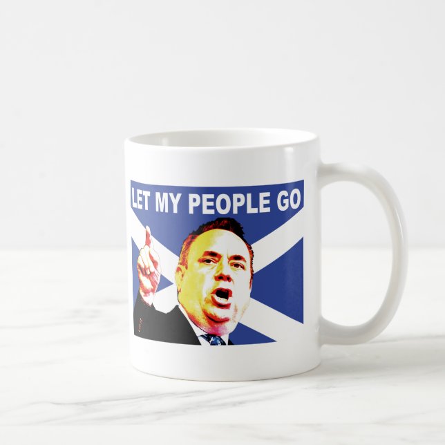 Mug Drapeau écossais avec Alex Salmond (Droite)