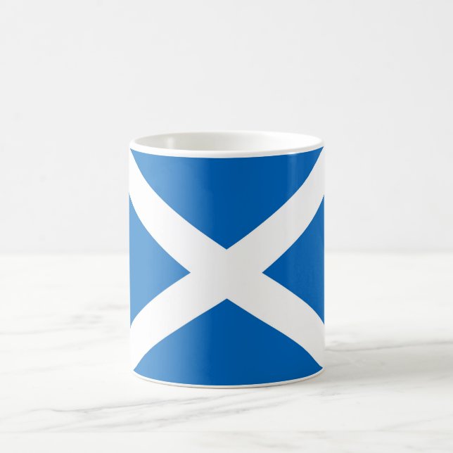 Mug Drapeau écossais / Musique de Saltire (Centre)