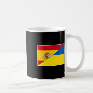 Mug Drapeau Espagne Ukraine Espagnol Ukrainien Soutien