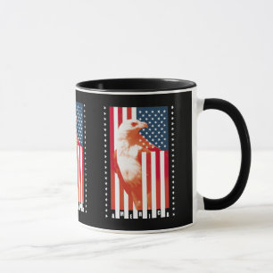 Mug Drapeau et aigle des États-Unis d'Amérique