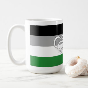 Mug Drapeau et symbole de fierté androphile