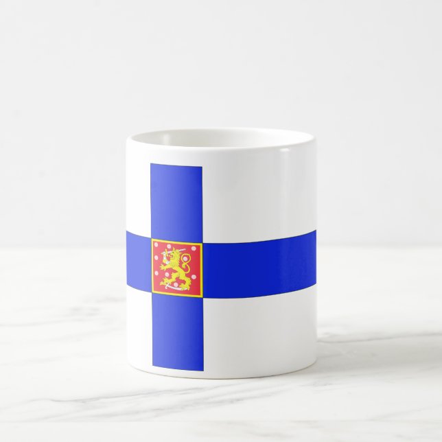 Mug Drapeau finlandais (Centre)