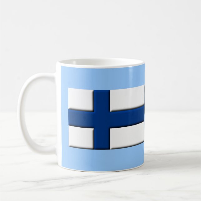 Mug Drapeau finlandais Suomi (Gauche)