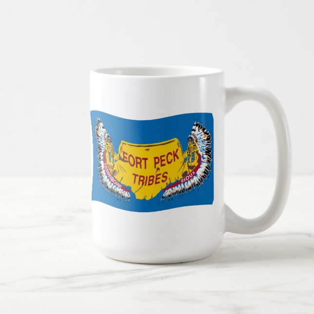 Mug Drapeau Fort Peck Assiniboine (Droite)