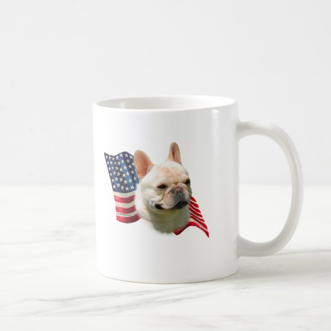 Mug Drapeau français de Bulldog (Droite)