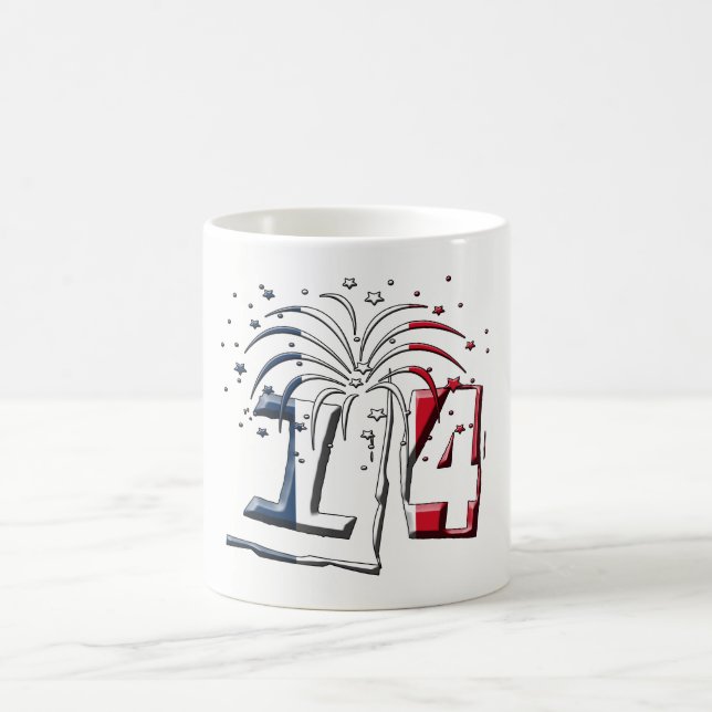 Mug Drapeau Français Juillet 14 Quatorze Juillet 14 (Centre)