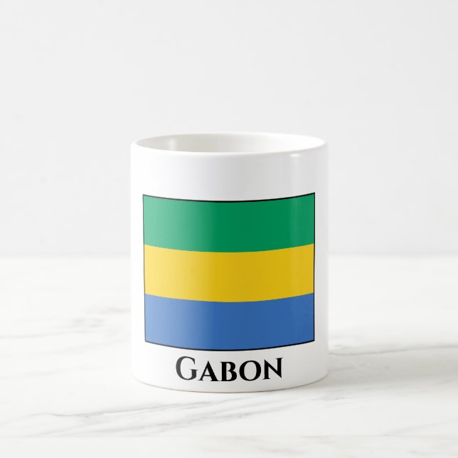 Mug Drapeau Gabon (Centre)