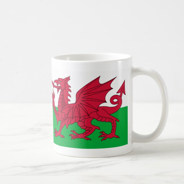 Mug Drapeau gallois (Droite)