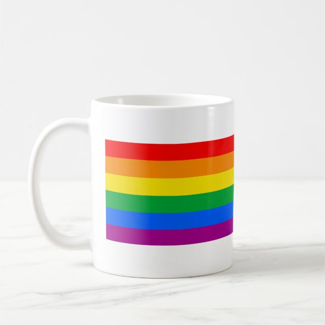 Mug Drapeau Gay pride traditionnel (Gauche)