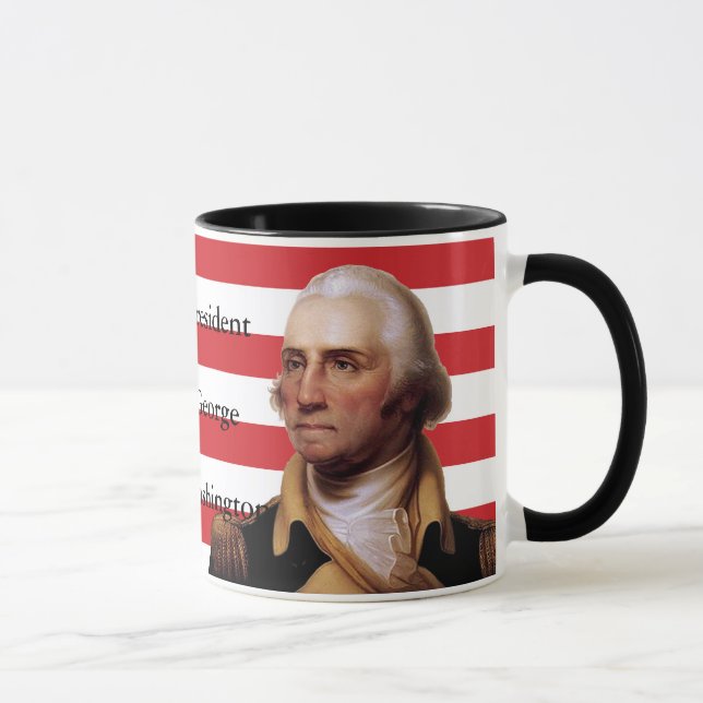 Mug Drapeau George Washington et 13 étoiles (Droite)