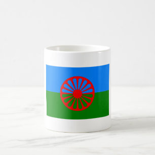 Mug Drapeau gitan bohémien officiel