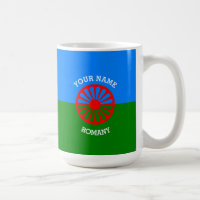 Drapeau gitan bohémien officiel personnalisé de