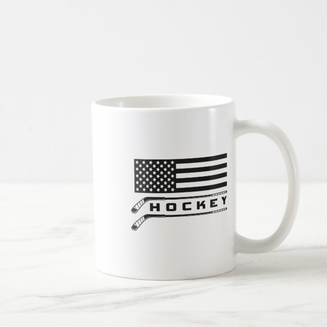 Mug Drapeau Hockey Vêtements - Hockey (Droite)