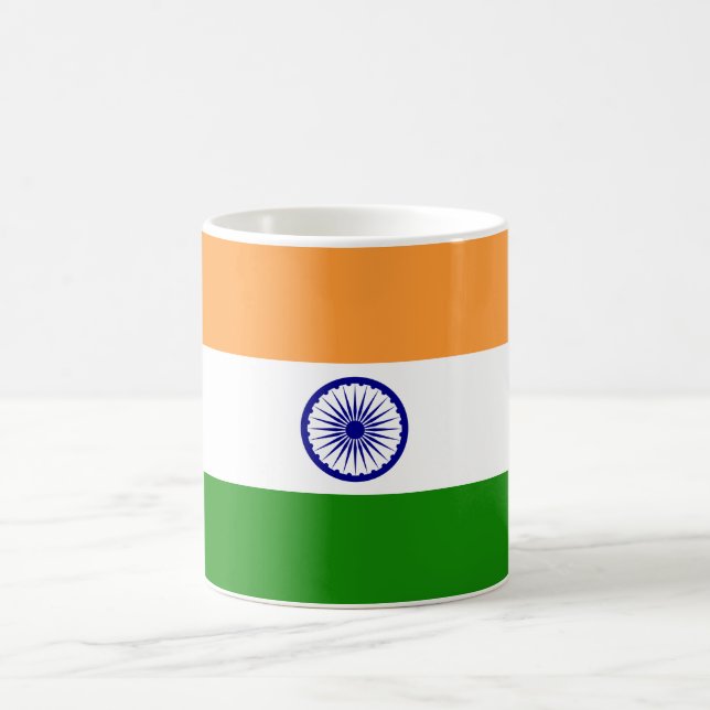 Mug Drapeau (indien) de l'Inde (Centre)