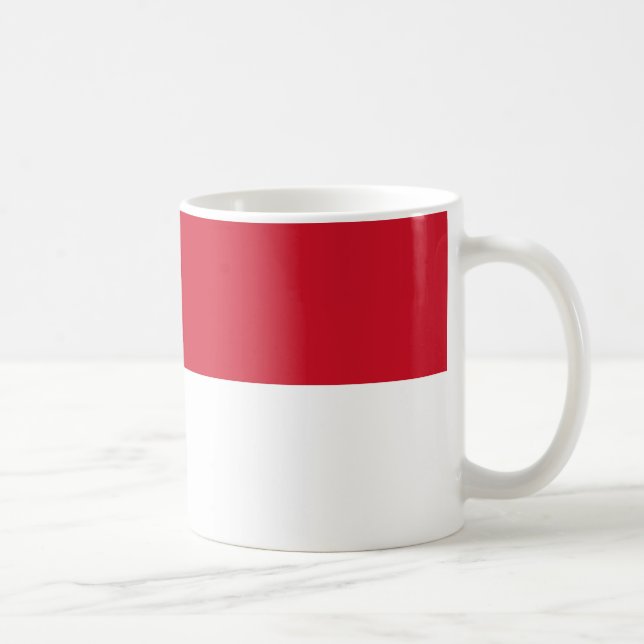 Mug Drapeau indonésien de confiture en céramique (Droite)