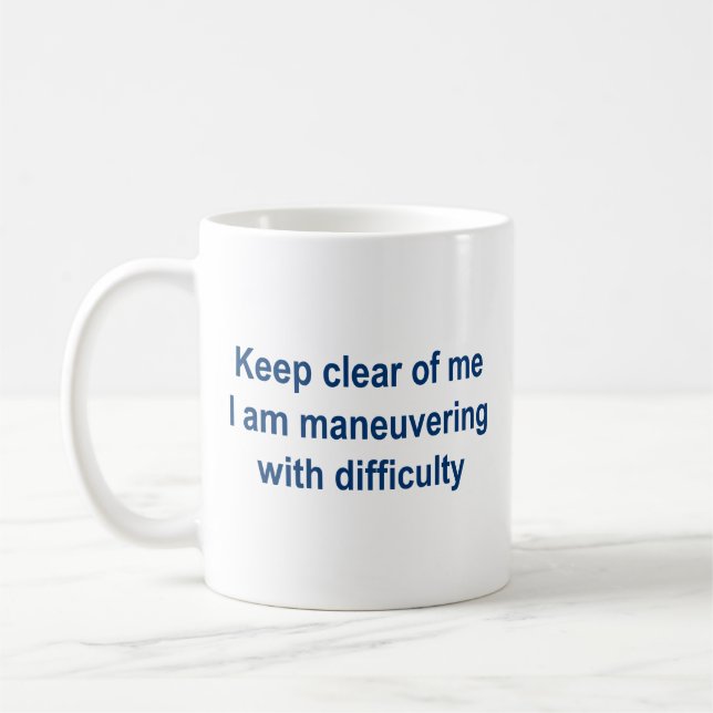 Mug Drapeau international D d'alphabet (Gauche)