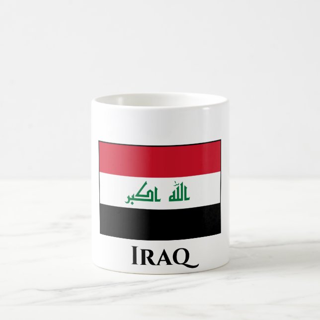 Mug Drapeau Iraq (Iraq) (Centre)