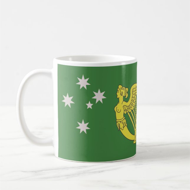 Mug Drapeau irlandais australien (Gauche)