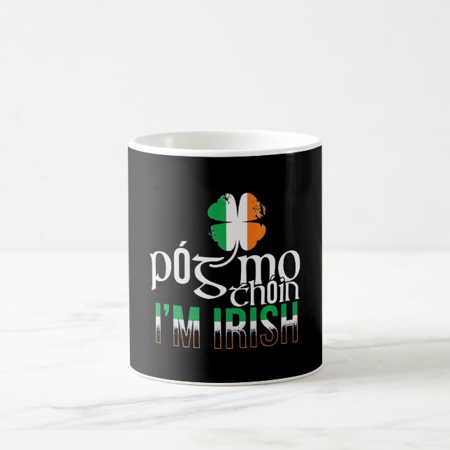 Mug Drapeau irlandais Pog Mo Thoin (Centre)