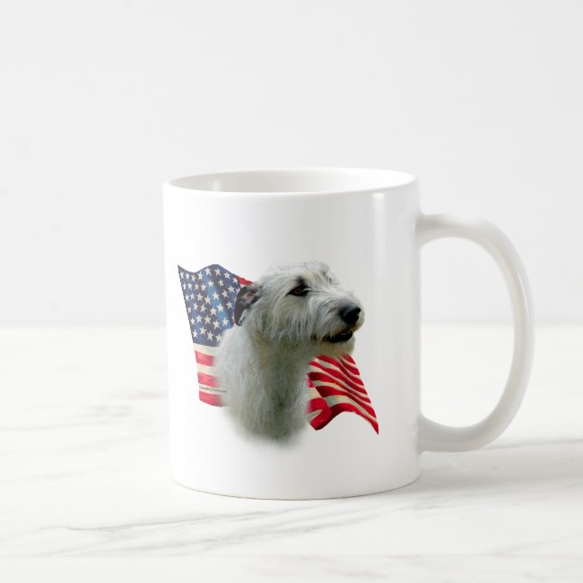 Mug Drapeau irlandais Wolfhound (Droite)