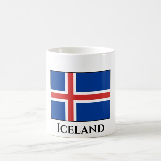 Mug Drapeau islandais (Centre)