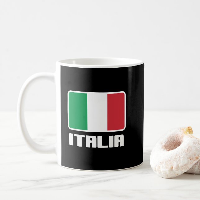 Mug Drapeau Italie (Avec donut)