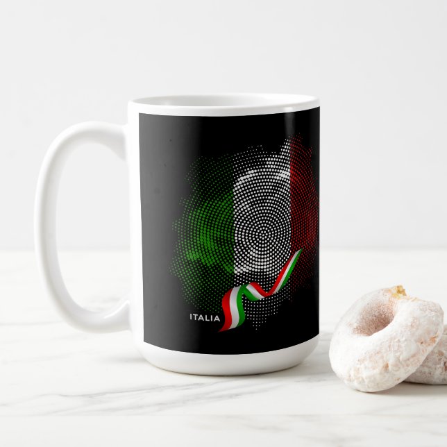 Mug Drapeau italien (Avec donut)