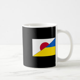 Mug Drapeau Japon Ukraine Japonais Ukrainien Soutien S