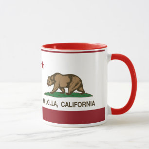 Mug Drapeau La Jolla de République de la Californie