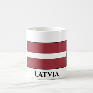Mug Drapeau letton (letton)
