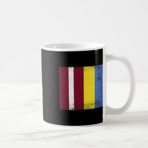 Mug Drapeau Lettonie Ukraine Création Fierté Letton Uk
