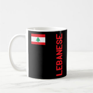 Mug Drapeau Libanais Et Racines Libanaises