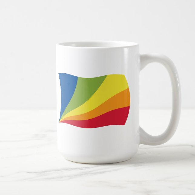 Mug Drapeau Lingua Franca Nova (Droite)